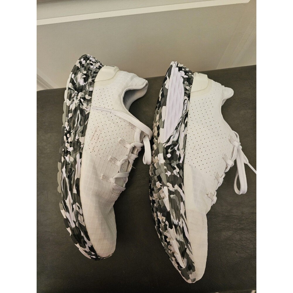 NOBULL Womens White Camo Knit Trainer Crossfit Gym Shoes Size 9 M / W 7.5 - Picture 4 of 11